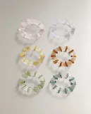 Zara Home кольцо для салфеток из боросиликатного стекла, цвет зелёный, 6 см — фото 8