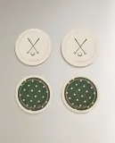 Zara Home бутылка из нержавеющей стали, цвет зелёный, 10 см — фото 5