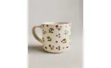 Zara Home кружка из каменной керамики, цвет разноцветный, 12.8 см — фото 8