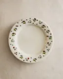Zara Home тарелка из каменной керамики, цвет разноцветный, 19.8 см — фото 1