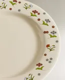 Zara Home тарелка из каменной керамики, цвет разноцветный, 19.8 см — фото 3