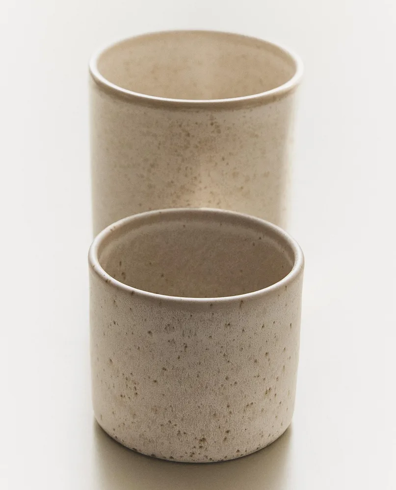 Zara Home банка для продуктов из каменной керамики, 11 см