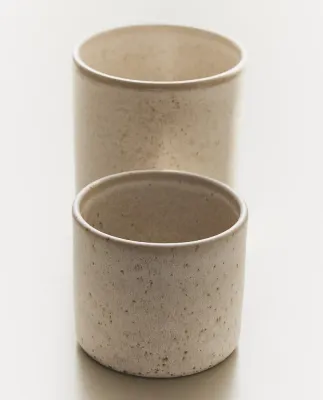 Zara Home банка для продуктов из каменной керамики, 11 см