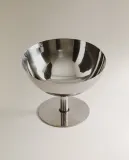 Zara Home бокал из нержавеющей стали, цвет серебристый, 10 см — фото 2