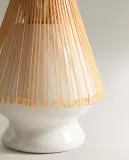 Zara Home набор для приготовления матчи из каменной керамики, цвет кремовый, 10.9 см — фото 3