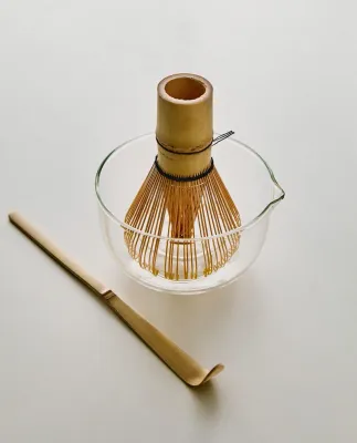 Zara Home набор для приготовления матчи из боросиликатного стекла, цвет прозрачный, 23.5 см