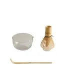 Zara Home набор для приготовления матчи из боросиликатного стекла, цвет прозрачный, 23.5 см — фото 7