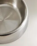 Zara Home миска из нержавеющей стали, цвет серебристый, 15 см — фото 3