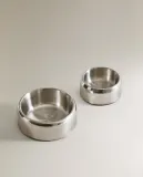 Zara Home миска из нержавеющей стали, цвет серебристый, 15 см — фото 4