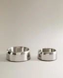 Zara Home миска из нержавеющей стали, цвет серебристый, 15 см — фото 6