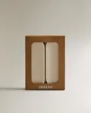 Zara Home набор столовых приборов из пластика, цвет бежевый, 7.8 см — фото 6