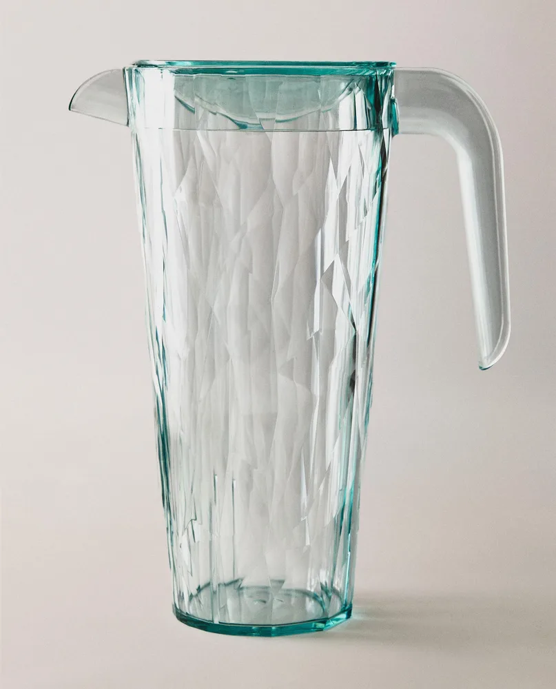 Zara Home кувшин из пластика, цвет синий, 25 см