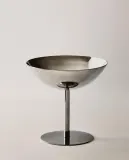 Zara Home бокал из нержавеющей стали, цвет серебристый, 12.8 см — фото 1