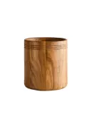 Zara Home банка для продуктов из дерева, цвет коричневый, 15 см — фото 6