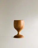 Zara Home миска из дерева, цвет бежевый, 8 см — фото 4