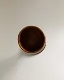 Zara Home миска из дерева, цвет бежевый, 8 см — фото 7