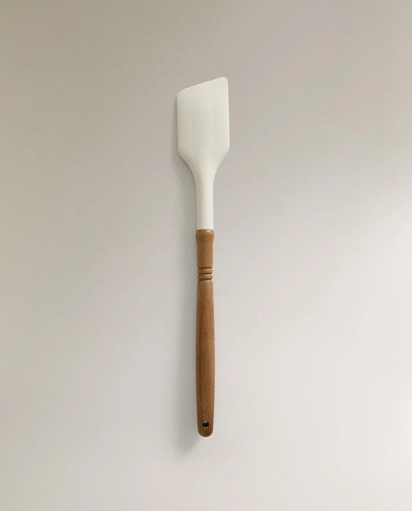 Zara Home кулинарная лопатка из дерева, цвет кремовый
