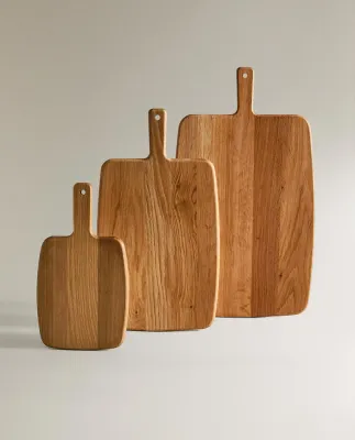 Zara Home разделочная доска из дерева, цвет бежевый, 25 см · 7264/754