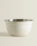 Zara Home миска из нержавеющей стали, цвет кремовый, 17.7 см — фото 5