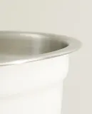 Zara Home миска из нержавеющей стали, цвет кремовый, 17.7 см — фото 7