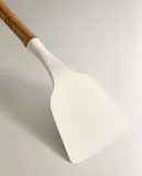 Zara Home кулинарная лопатка из силикона, цвет кремовый — фото 4
