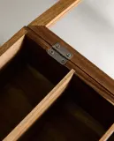 Zara Home чайница из дерева, цвет коричневый, 37 см — фото 5