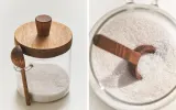 Zara Home сахарница из боросиликатного стекла, цвет бежевый, 15 см — фото 1