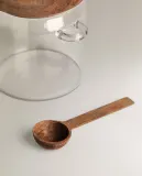 Zara Home сахарница из боросиликатного стекла, цвет бежевый, 15 см — фото 2