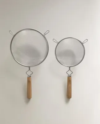 Zara Home дуршлаг из нержавеющей стали, цвет коричневый, 28.8 см