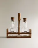 Zara Home ёмкость для масла из боросиликатного стекла, цвет прозрачный, 16.8 см — фото 6