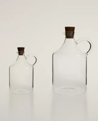 Zara Home ёмкость для масла из боросиликатного стекла, цвет прозрачный, 10.8 см