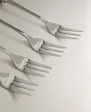 Zara Home набор столовых приборов из нержавеющей стали, цвет бежевый, 16 см · 6232/730 — фото 6