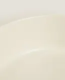 Zara Home миска из каменной керамики, цвет бежевый, 11 см — фото 8