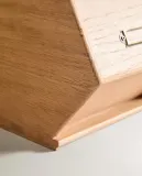 Zara Home хлебница из дерева, цвет коричневый, 20 см — фото 3