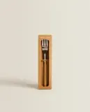 Zara Home набор столовых приборов из нержавеющей стали, цвет коричневый, 16.5 см — фото 2