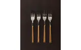 Zara Home набор столовых приборов из нержавеющей стали, цвет коричневый, 16.5 см — фото 5