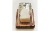 Zara Home маслёнка из боросиликатного стекла, цвет прозрачный, 17 см — фото 4
