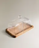 Zara Home маслёнка из боросиликатного стекла, цвет прозрачный, 17 см — фото 7