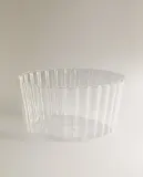 Zara Home салатник из боросиликатного стекла, цвет прозрачный, 21.5 см — фото 3