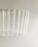 Zara Home салатник из боросиликатного стекла, цвет прозрачный, 21.5 см — фото 4