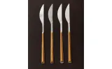Zara Home набор столовых приборов из нержавеющей стали, цвет коричневый, 22 см — фото 4