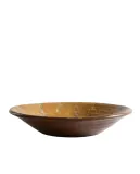 Zara Home сервировочное блюдо из фаянса, цвет горчичный, 41 см — фото 8