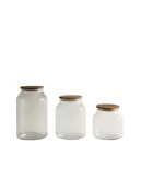 Zara Home пищевой контейнер из стекла, цвет прозрачный, 15.5 см — фото 4