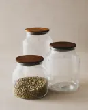 Zara Home пищевой контейнер из стекла, цвет прозрачный, 15.5 см — фото 8