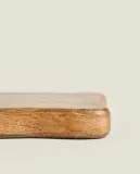 Zara Home разделочная доска из дерева, цвет бежевый, 25 см · 4216/754 — фото 3