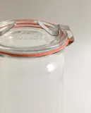 Zara Home банка для продуктов из стекла, цвет прозрачный, 7 см — фото 2