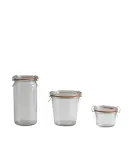 Zara Home банка для продуктов из стекла, цвет прозрачный, 7 см — фото 5