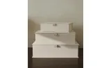 Zara Home Коробка для хранения из плетёной бумаги, цвет бежевый, 24 см — фото 5