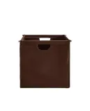 Zara Home Корзина из хлопка, цвет коричневый, 36 см — фото 7