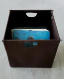 Zara Home Корзина из хлопка, цвет коричневый, 36 см — фото 8